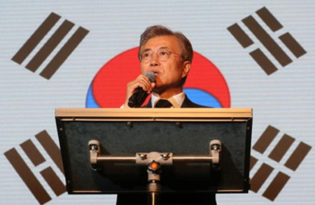 Ông Moon Jae-In.